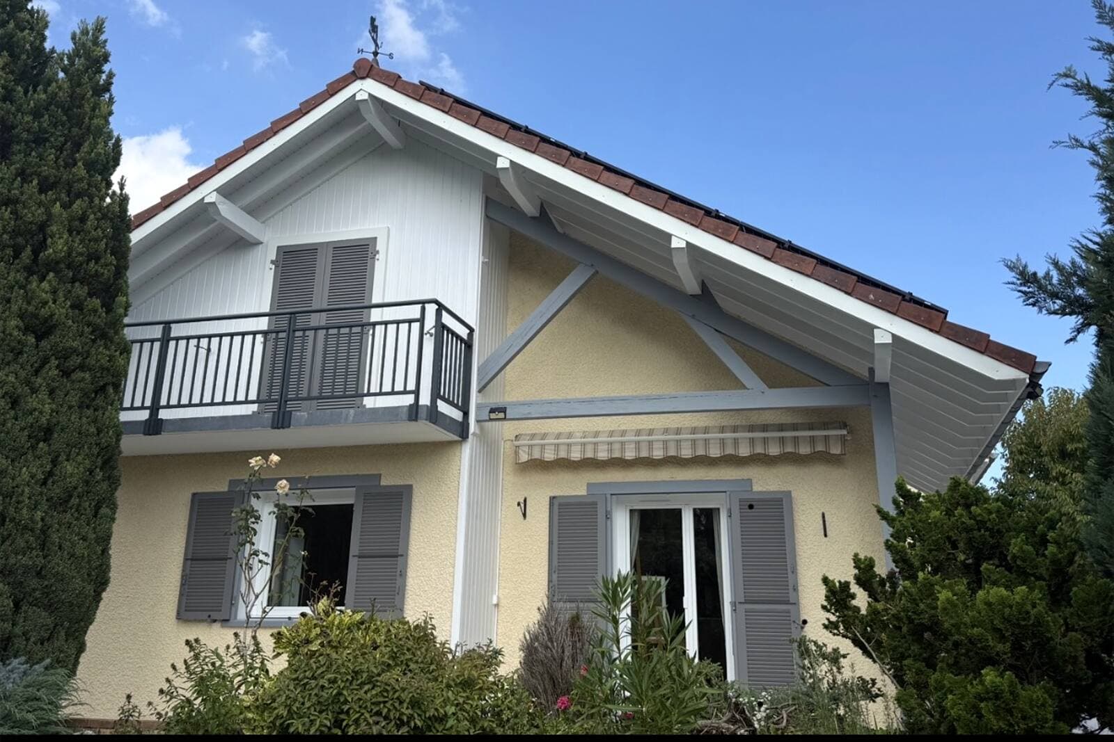 Façade de maison après mise en peinture par PROUX
